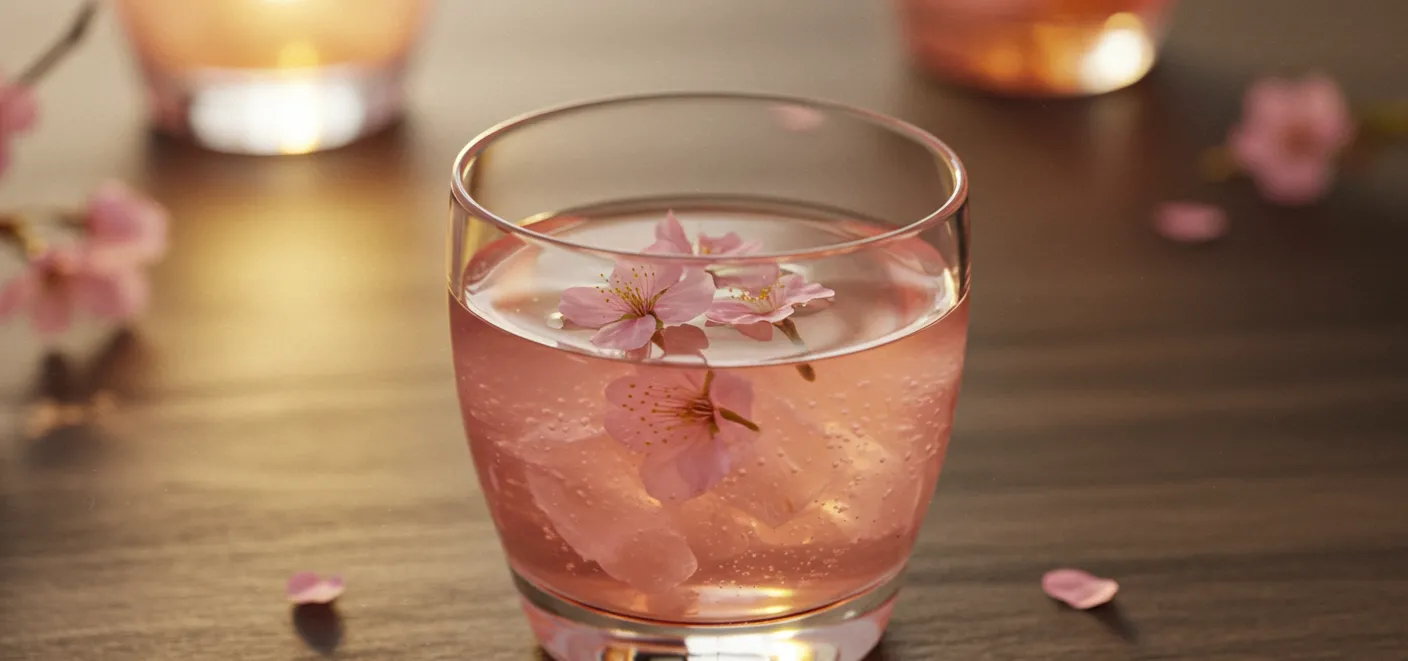 春の新酒と桜鯛のペアリングイメージ