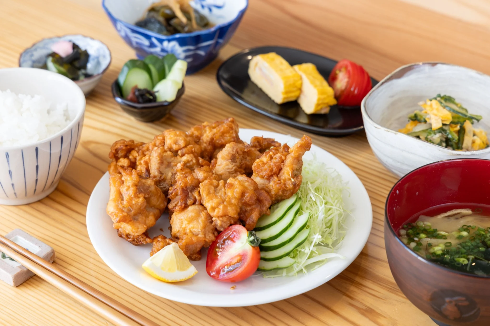 うきは ランチ ma'am - 秘伝醤油の香味唐揚げ